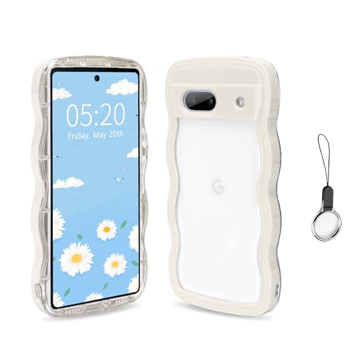 Amazon.co.jp: HILEGENER Google Pixel 6A かわいい ケース 波状
